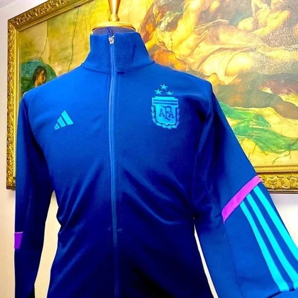 Adidas Argentina Warm Up Suit Size M - Picture 4 of 10